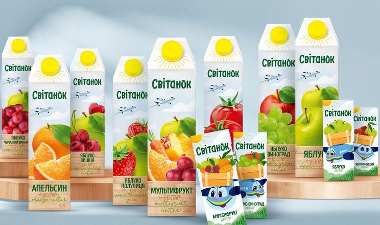 Виробник концентрату представив новий бренд соків та нектарів
