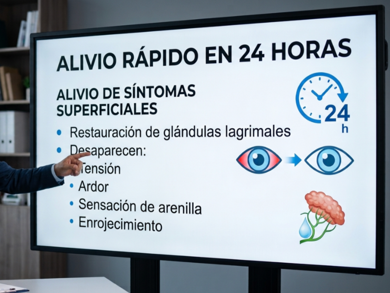 Recuperación de la nitidez y enfoque visual