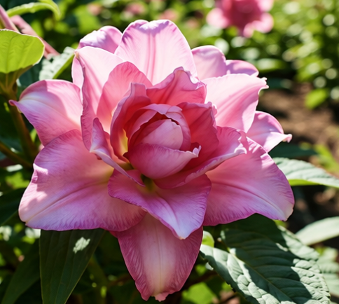 Lirio Marshmallow rosa