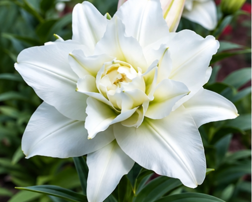 Lirio Marshmallow blanco