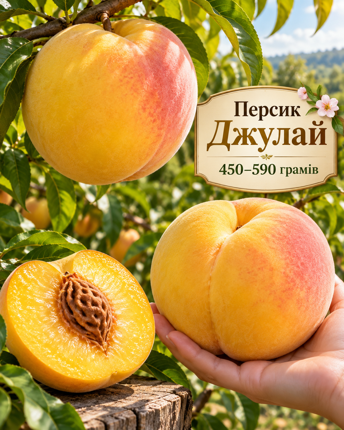 Золотистий персик Джулай